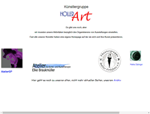 Tablet Screenshot of hollerart.de